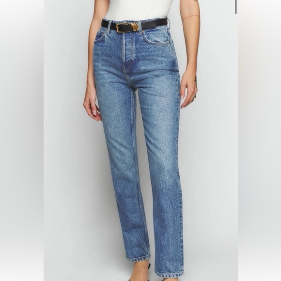 Reformation Denim - Reformation Denim Straight Leg Jeans